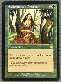 MTG Enchantress's Presence ** Onslaught ** English (LP) - Image 1
