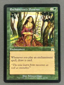 MTG Enchantress's Presence ** Onslaught ** English (LP) - Image 2