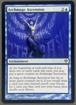 ARCHMAGE ASCENSION --- MTG -- ZENDIKAR --- NM - Image 1