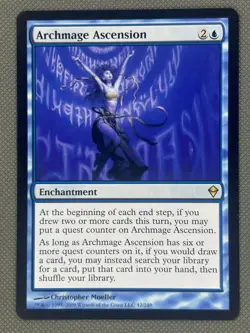 ARCHMAGE ASCENSION --- MTG -- ZENDIKAR --- NM - Image 2
