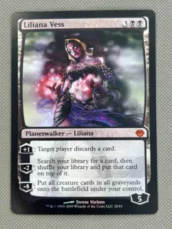 MTG Liliana Vess Foil ** Duel Decks Anthology: Garruk vs. Liliana ** English - Image 1