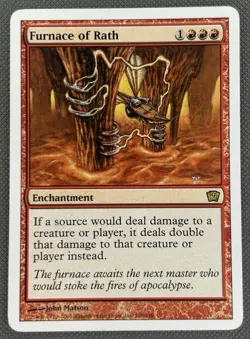 MTG Furnace of Rath 9th Edition NM - Image 1