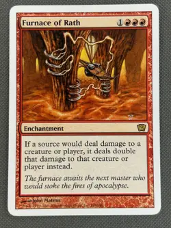 MTG Furnace of Rath 9th Edition NM - Image 2