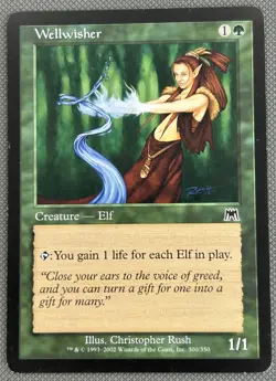 Wellwisher - MTG Onslaught - LP - Image 1