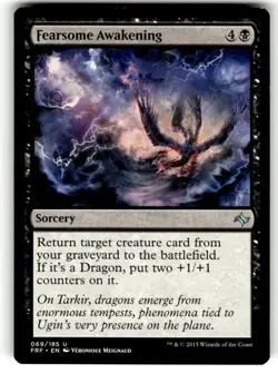 Fearsome Awakening Fate Reforged Regular MTG - Image 1