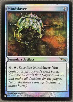 Mindslaver FOIL Mirrodin 2003 Expansion/Rare #206 - Image 1