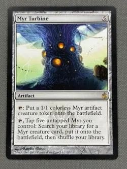 Magic The Gathering MTG MYR TURBINE Mirrodin Besieged NM Near Mint - Image 2