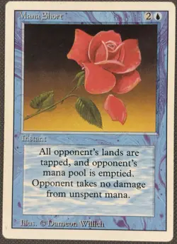 MTG - Mana Short - Revised Edition- X1 - (LP) - - Image 1
