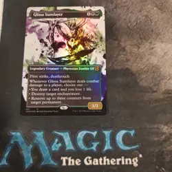 MTG Glissa Sunslayer (Showcase) (Step-and-Compleat Foil) | Phyrexia: ONE NM - Image 1
