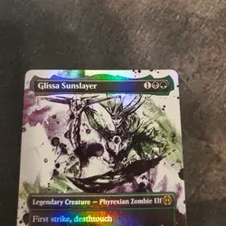 MTG Glissa Sunslayer (Showcase) (Step-and-Compleat Foil) | Phyrexia: ONE NM - Image 2