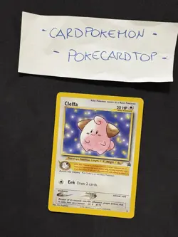 Pokemon card Cleffa 31-promo-black Star Wizard -Eng-No Holo-nm/mint! - Image 1