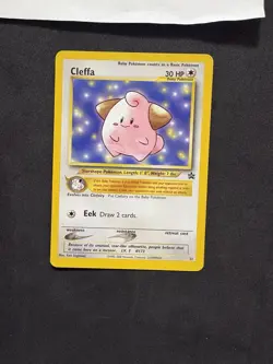 Pokemon card Cleffa 31-promo-black Star Wizard -Eng-No Holo-nm/mint! - Image 3