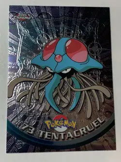 2000 Topps Chrome Pokemon Series 1 #73 Tentacruel FREE COMBINED SHIPPING - Image 1