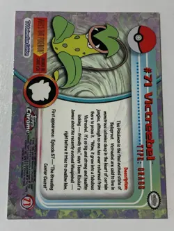 2000 Topps Chrome Pokemon Series 1 #71 Victreebel (B) FREE COMBINED SHIPPING - Image 2