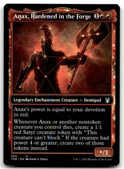 MTG Anax, Hardened in the Forge (Showcase) U Theros Beyond Death 264 LP - Image 1