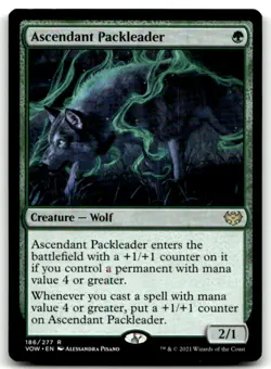 MTG Ascendant Packleader R Innistrad: Crimson Vow 186 LP - Image 1