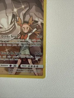 Pokemon TCG Steelix Sun & Moon - Cosmic Eclipse 247/236 Holo SR NM Portugies. - Image 5