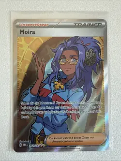 Pokemon Karte Moira 142/131 Prismatische Entwicklungen Deutsch Near Mint Trainer - Image 1