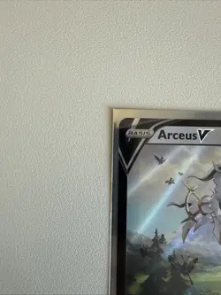 Pokemon Arceus V SWSH204 Black Star Promo Karte TCG Near Mint - Image 2