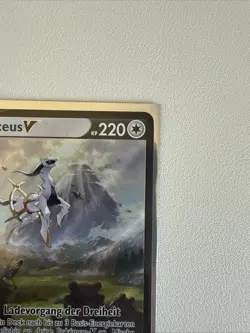 Pokemon Arceus V SWSH204 Black Star Promo Karte TCG Near Mint - Image 3