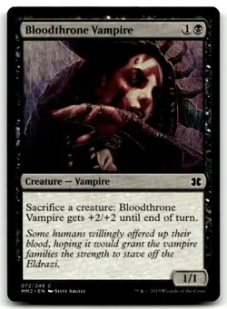 MTG Bloodthrone Vampire C Modern Masters 2015 72 LP - Image 1