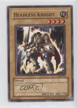 Headless Knight Unlimited YuGiOh Labyrinth of Nightmare #LON-054 2003 - Image 1