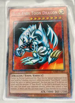 Yu-Gi-Oh Blue-Eyes Toon Dragon Starlight 1st Ed EN003 - Image 1