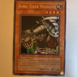 Yu-Gi-Oh! King Tiger Wanghu Pharaonic Guardian PGD-004 1st Edition Effect rare - Image 1
