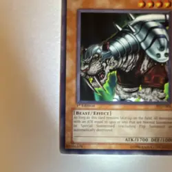 Yu-Gi-Oh! King Tiger Wanghu Pharaonic Guardian PGD-004 1st Edition Effect rare - Image 3