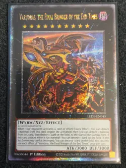 Yugioh! Varudras, the Final Bringer of the End Times - LEDE-EN045 - Quarter Cent - Image 1
