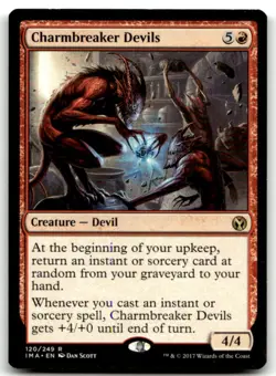 MTG Charmbreaker Devils R Iconic Masters 120 LP - Image 1