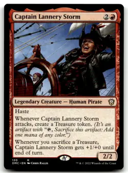MTG Captain Lannery Storm R Commander: Dominaria United 120 LP - Image 1