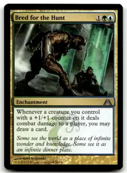 MTG Bred for the Hunt U Dragon's Maze 59 LP - Image 1