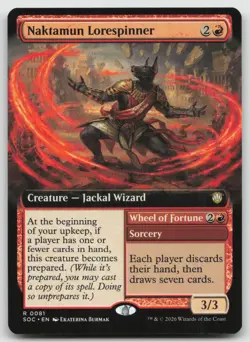 Naktamun Lorespinner (Extended Art) R Commander: Secrets of Strixhaven 81 NM - Image 1