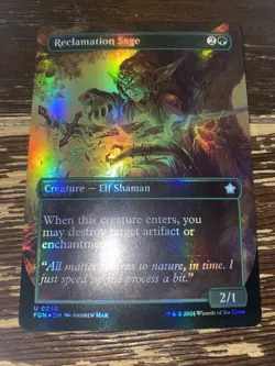 Reclamation Sage (Borderless) Foundations Foil - Image 1