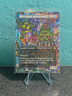 Don & Raph, Hard Science (Borderless) [Teenage Mutant Ninja Turtles] Near Mint - Image 1