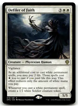 MTG Defiler of Faith R Dominaria United 16 LP - Image 1
