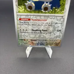 Snorlax 143/165 Uncommon 151 Pokemon Reverse Holo Near Mint - Image 2