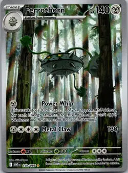 Ferrothorn 149/086 Illustration Rare White Flare Pokemon Near Mint - Image 1