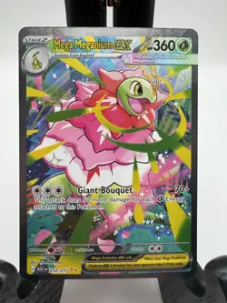 Pokemon Mega Meganium EX SIR 272/217 Ascended Heroes English Mint Condition TCG - Image 1