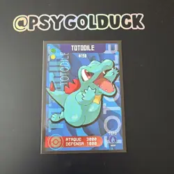 Pokemon TCG Card Kanto South America Pokedex Edition - Totodile B13 - Image 1