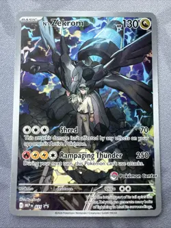 N's Zekrom - (Pokemon Center Exclusive) Promo ME: Mega Evolution Promo 031 NM - Image 3