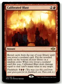 MTG Calibrated Blast R Modern Horizons 2 118 MP - Image 1