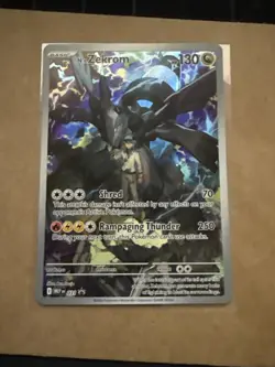 N's Zekrom 031 Pokemon Center Stamped Black Star Promo Ascended Heroes NEAR MINT - Image 1
