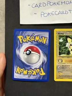 Pokemon Card X2 Pichu 35-Promo-Ita-black Star Wizard-Holo Reverse-Nm/mint! - Image 5