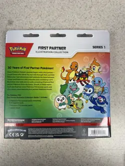 Pokemon First Partner Illustration Collection Series 1 factory sealed - Image 2