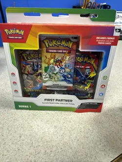 Pokemon First Partner Illustration Collection Series 1 factory sealed - Image 3
