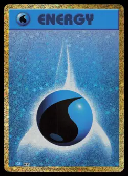 Basic Water Energy Holo Japanese Pokemon TCG Classic: Blastoise 033 NM - Image 1