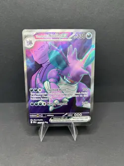Team Rocket's Nidoking ex 216/182 Ultra Rare Pokemon TCG SV10:Destined Rivals NM - Image 1