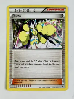Elesa 2013 Pokemon Legendary Treasures Radiant Collection #RC20/RC25 * LP - Image 1